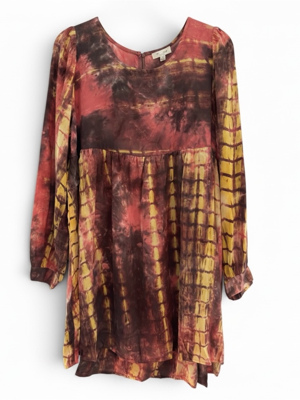 Umgee Tie-Dye Dress/Tunic - High-Low - Babydoll